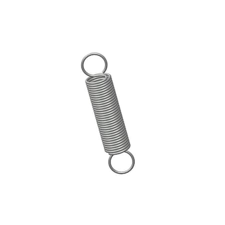 Extension Spring, O= .359, L= 1.75, W= .034 -  ZORO APPROVED SUPPLIER, G709963931